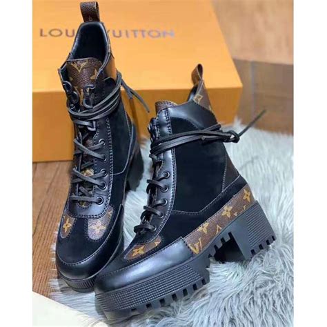 louis vuitton boty original|louis vuitton platform boots.